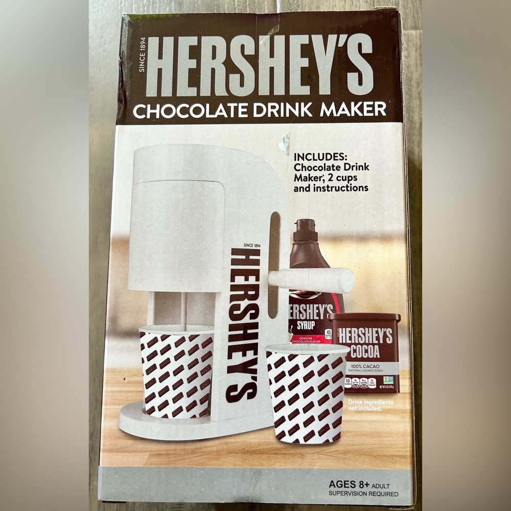 Hershey's Chocolate Drink Maker NIB